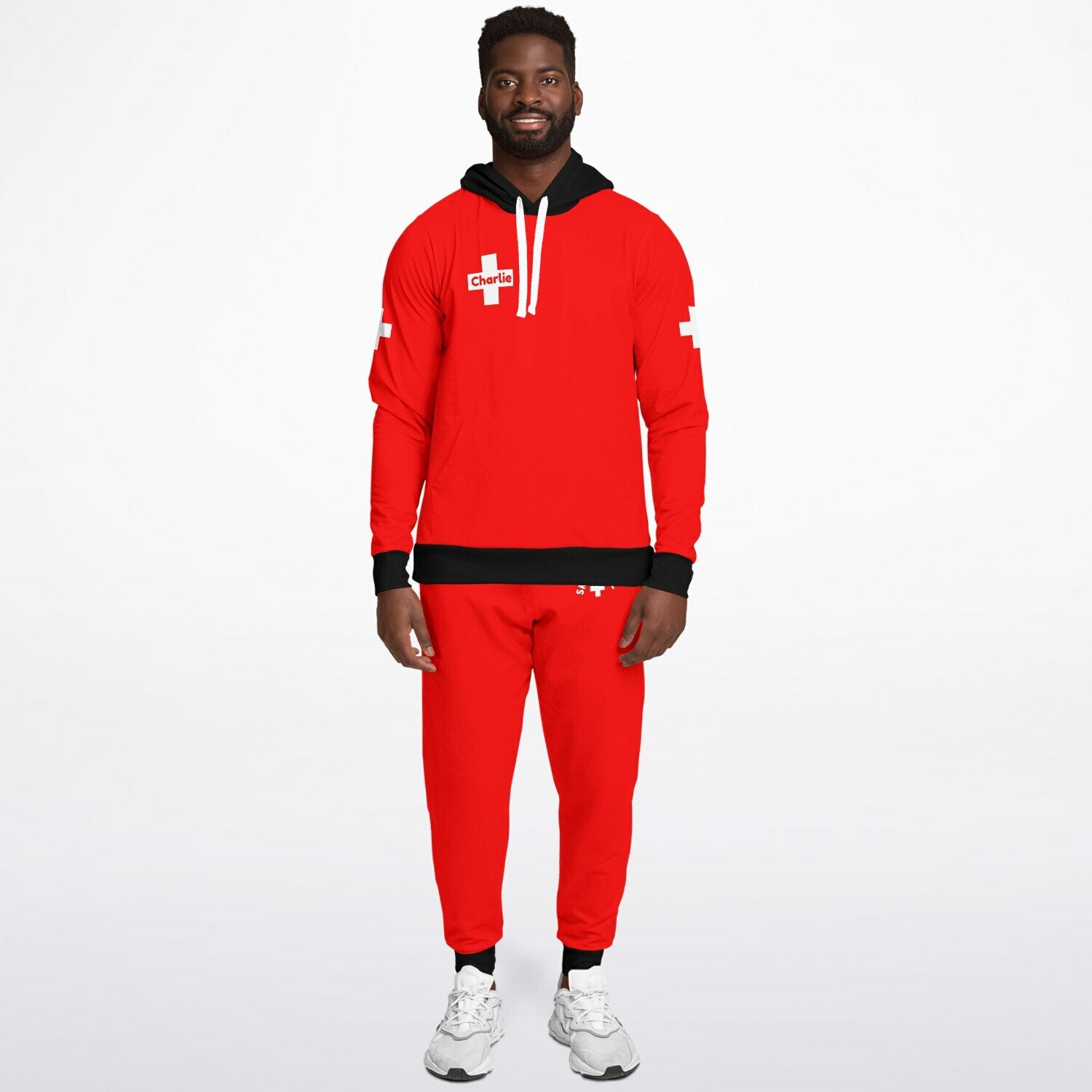 PERSONALIZED Ski Patrol Hoodie and Jogger Sets