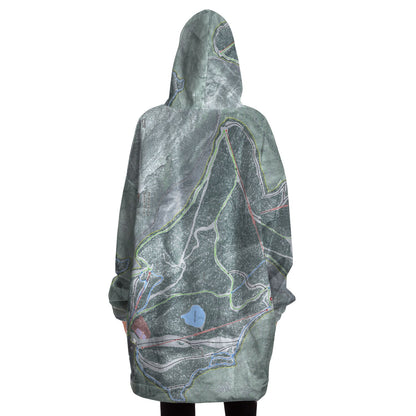 Middlebury Snow Bowl, Vermont Ski Trail Map - Snug Hoodie