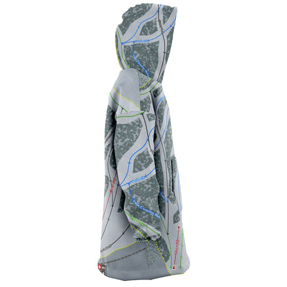 Sitz mark, Washington Ski Trail Map - Snug Hoodie - Powderaddicts