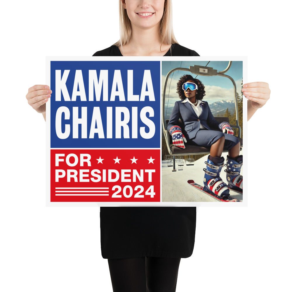 Kamala Chairis For President 2024 Poster