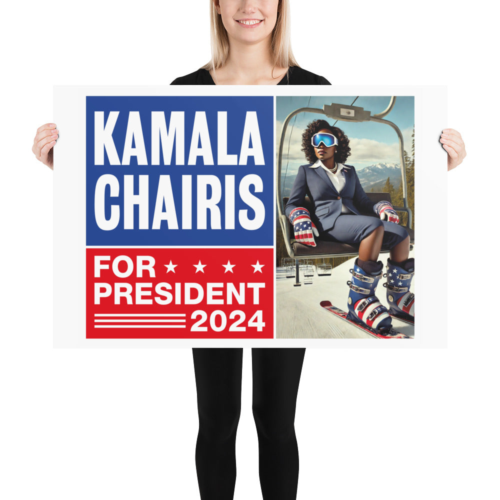 Kamala Chairis For President 2024 Poster