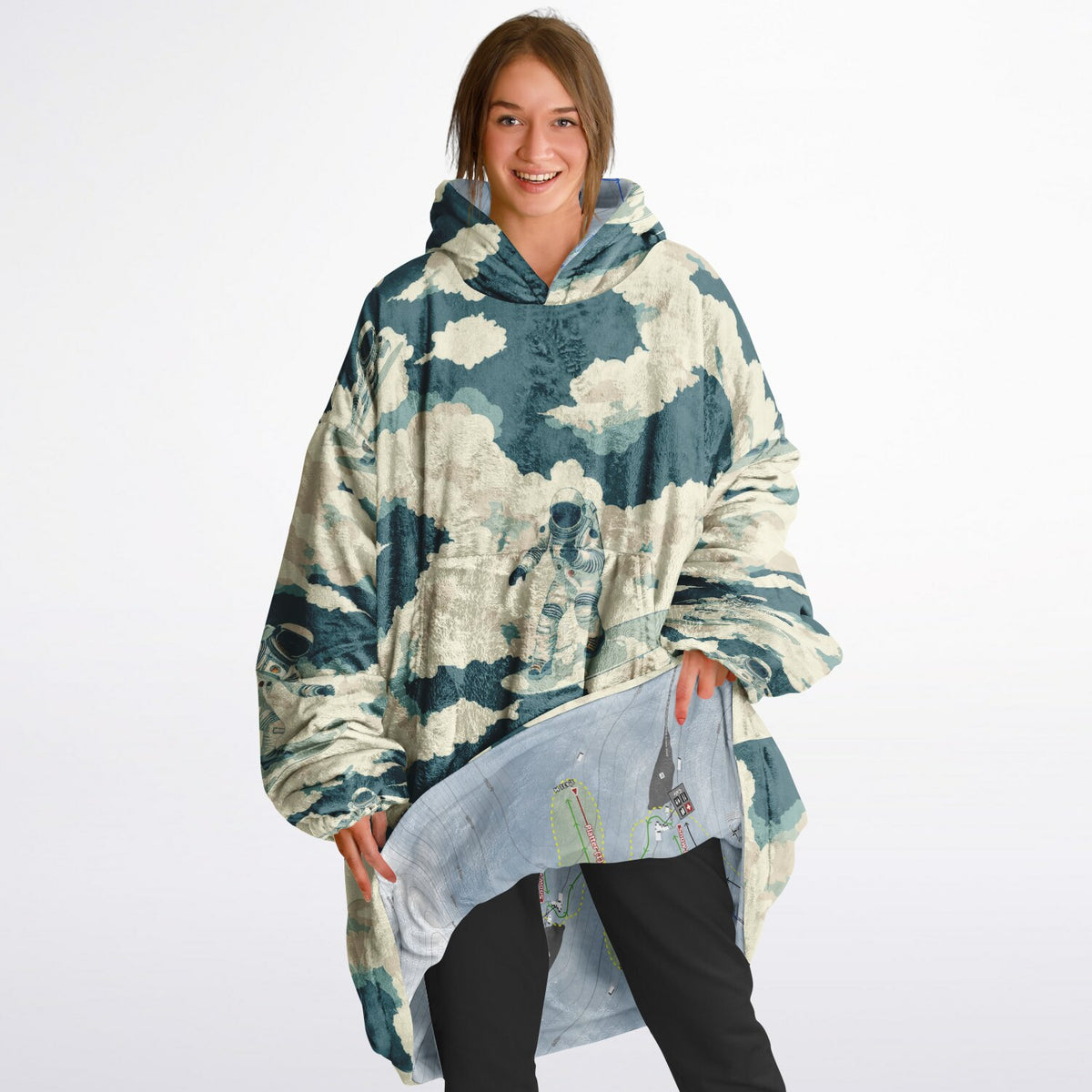 Reversible Snug Hoodie - AOP