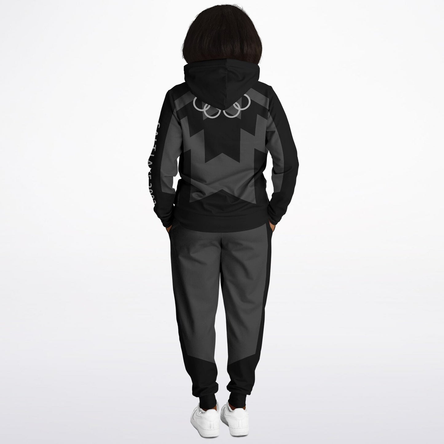 The Salt Lake 2002 Olympics Uniforms Hoodie & Jogger - Black - Powderaddicts