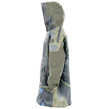 Devil's Head, Wisconsin Ski Trail Map - Snug Hoodie