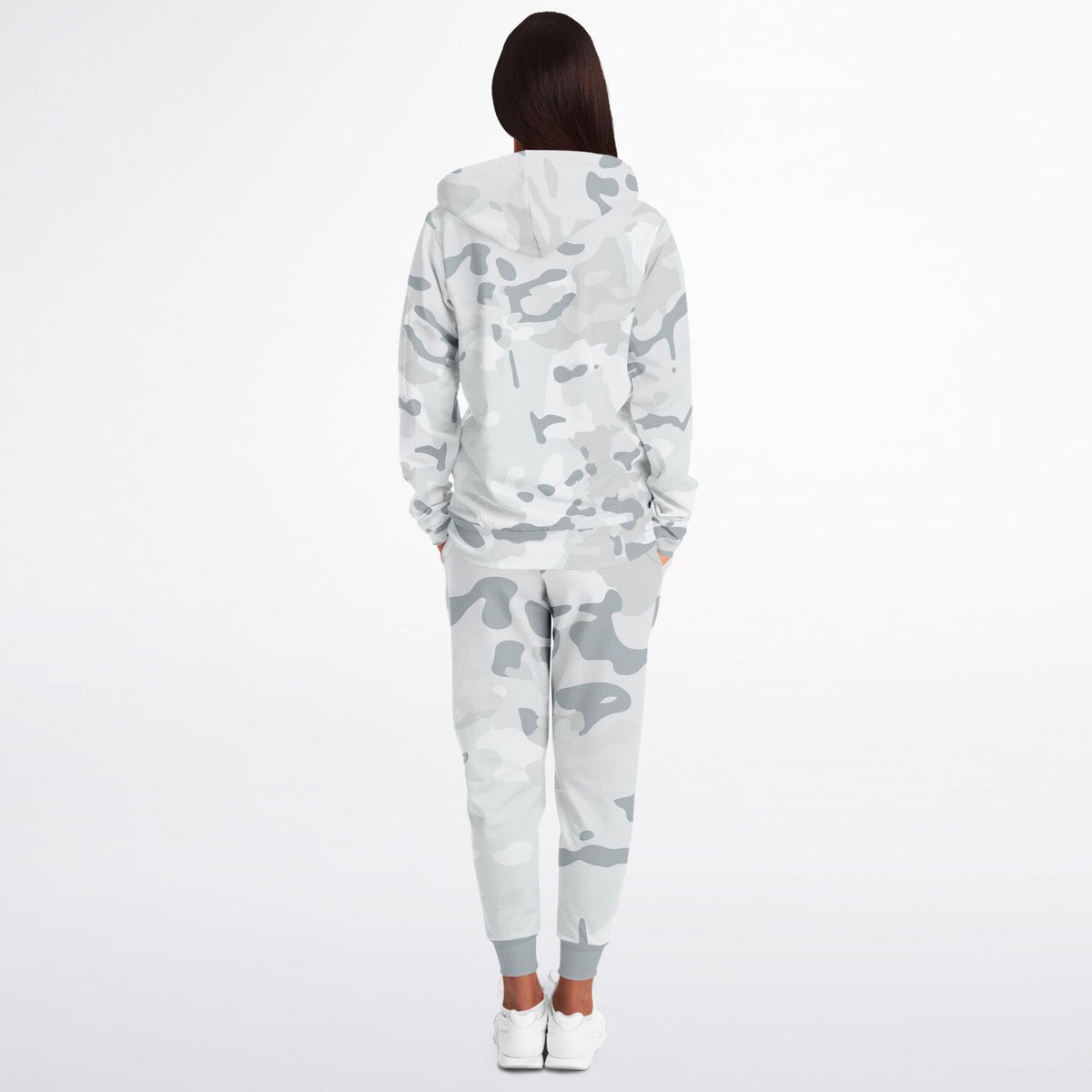 Snow Camo Ziphoodie and Jogger Set