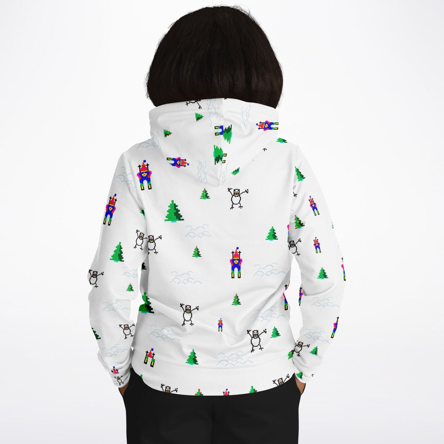 Ski Free Unisex Fashion Hoodie Set