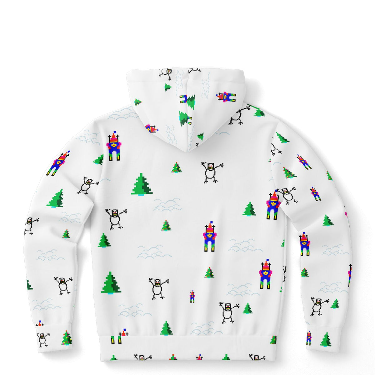 Ski Free Unisex Fashion Hoodie Set