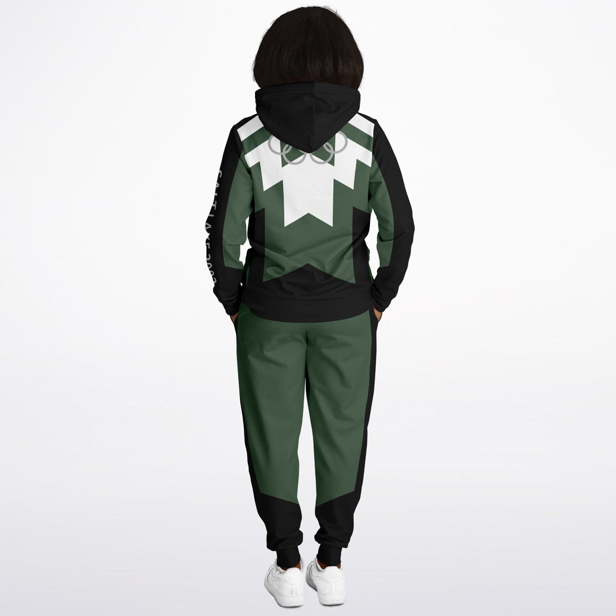 The Salt Lake 2002 Olympics Uniforms Hoodie &amp; Jogger - Green