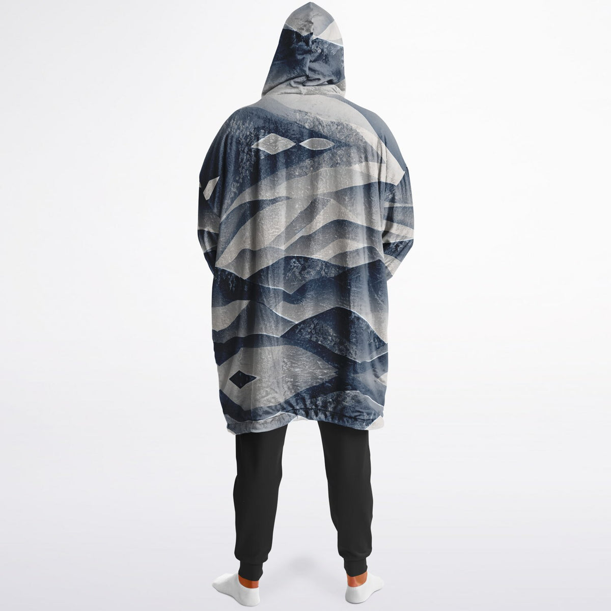 Powder Mountain, Utah Ski Resort Map Reversible Snug Hoodie