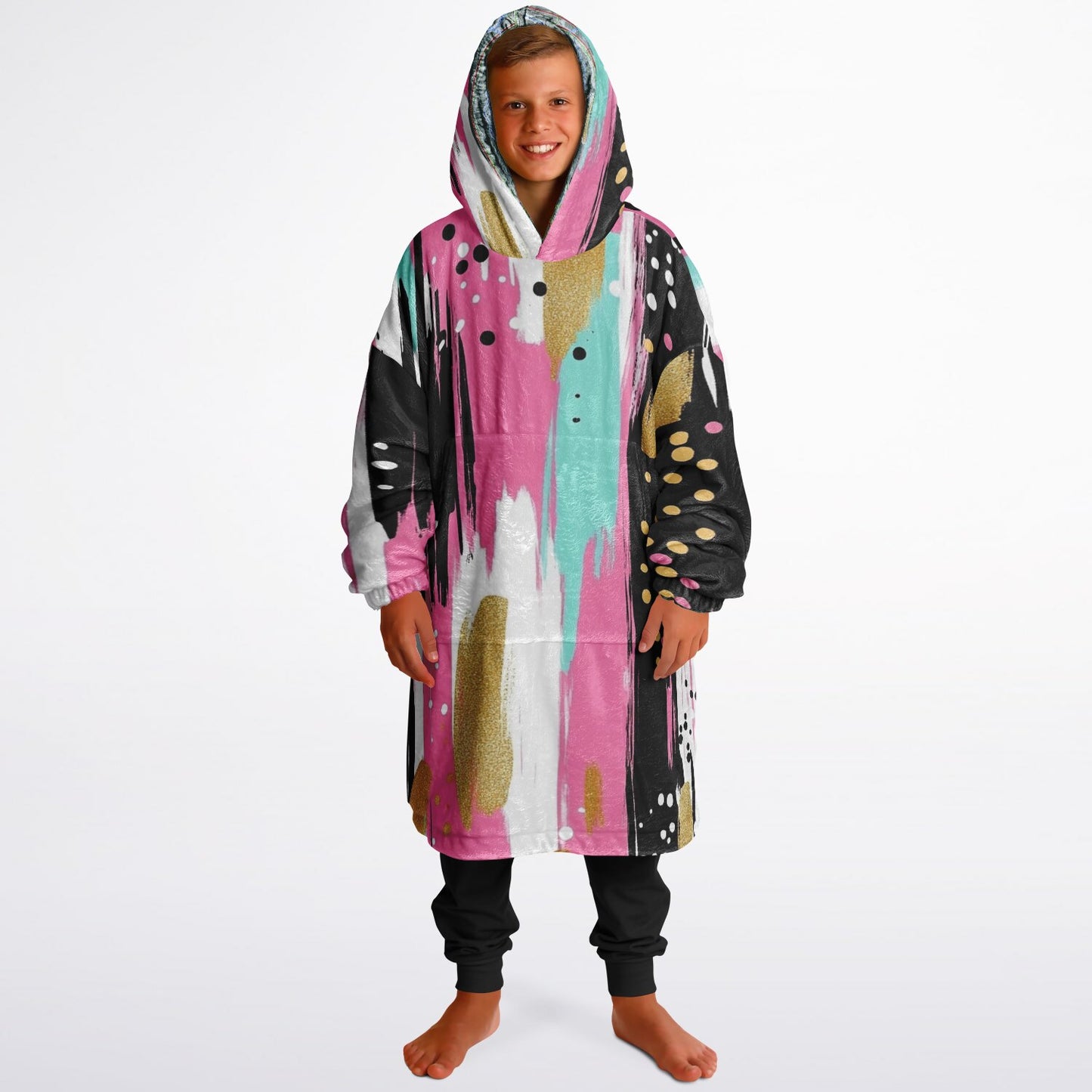 Bretton Woods, New Hampshire Ski Resort Map Reversible Snug Hoodie