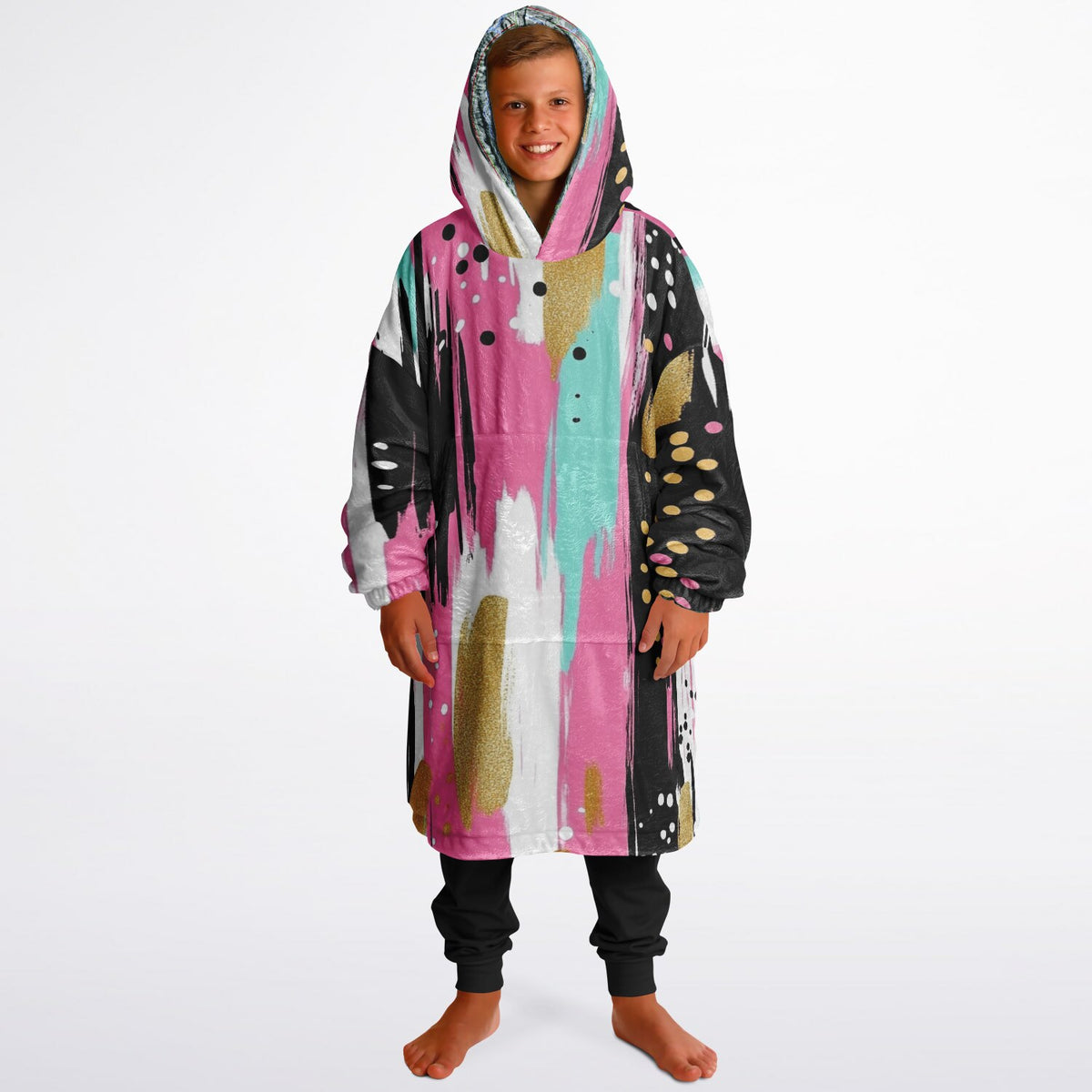 Bretton Woods, New Hampshire Ski Resort Map Reversible Snug Hoodie