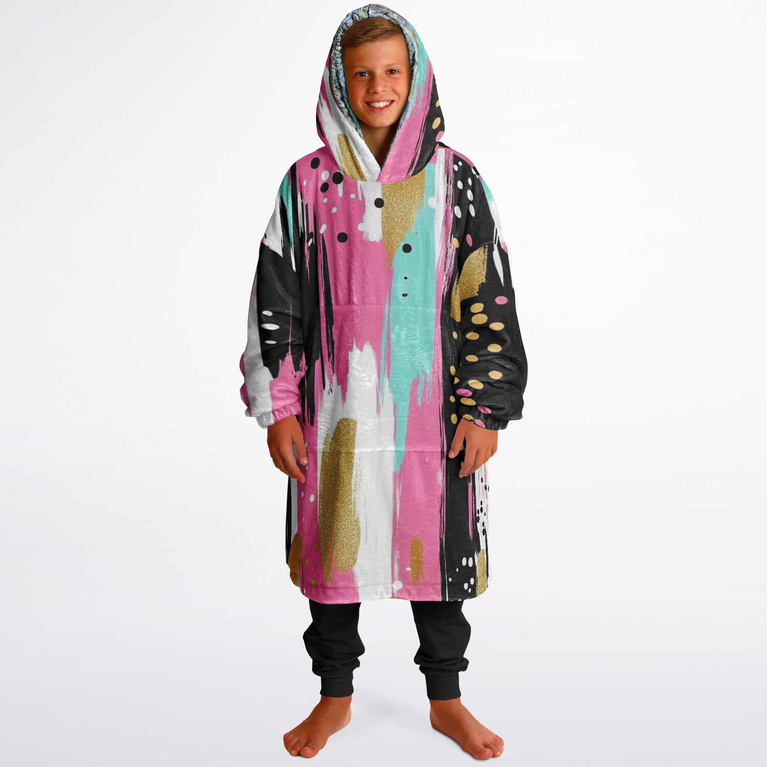 Bretton Woods, New Hampshire Ski Resort Map Reversible Snug Hoodie