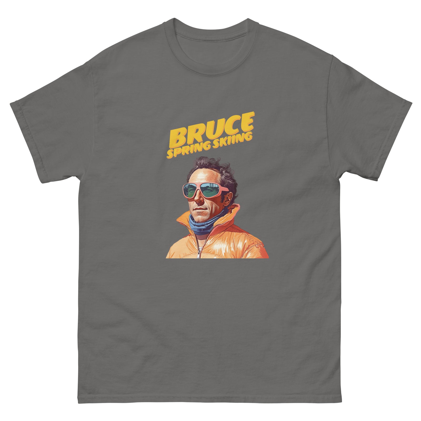 Bruce Spring Skiing Men's classic tee