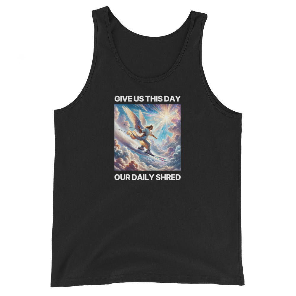 Give Us This Day Our Daily Shred (Skiing) Men's Tank Top