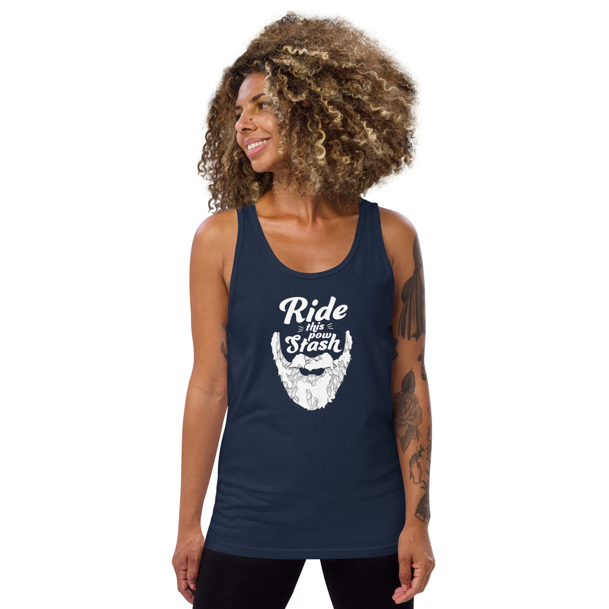 Ride This Pow Stash Men's Tank Top