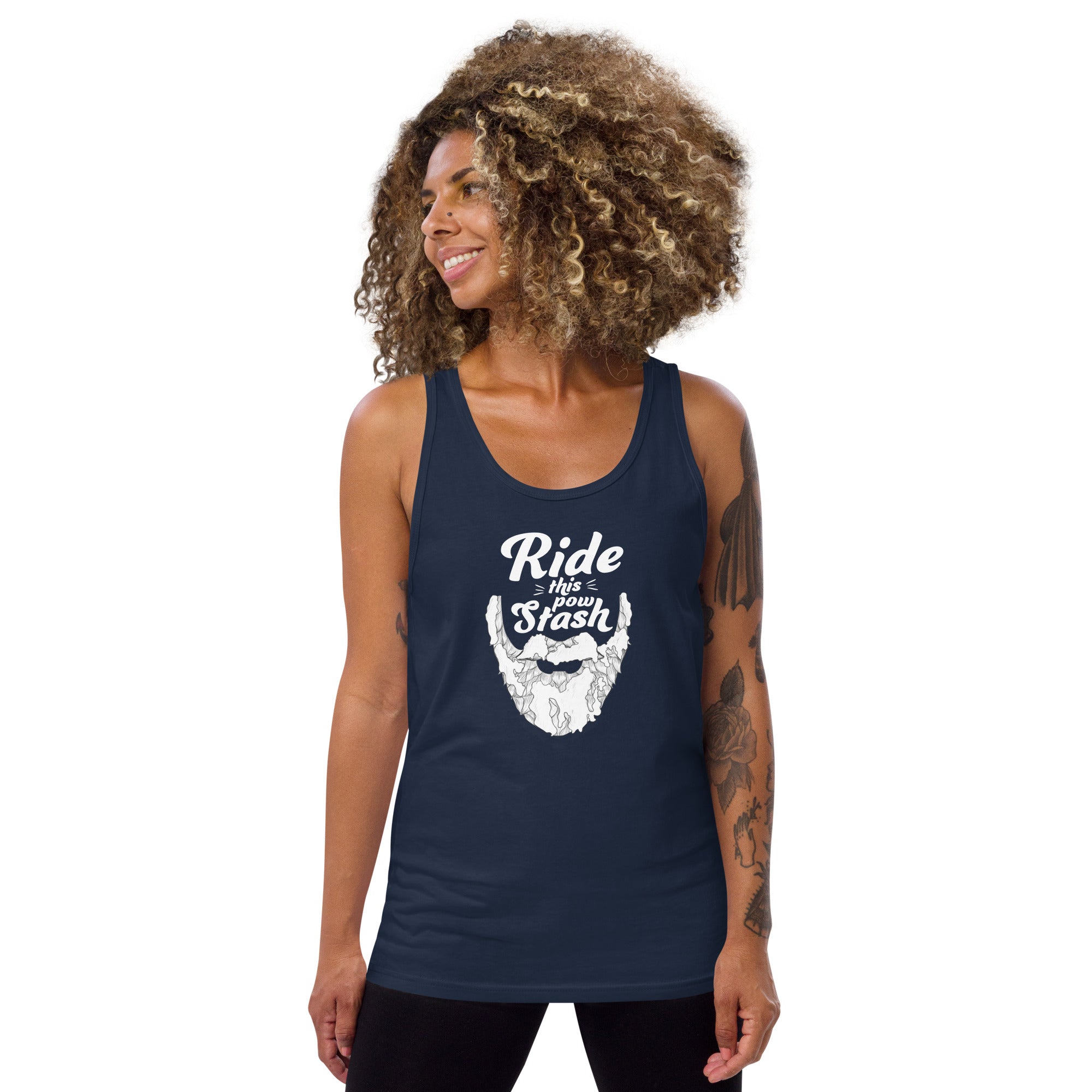 Ride This Pow Stash Men's Tank Top