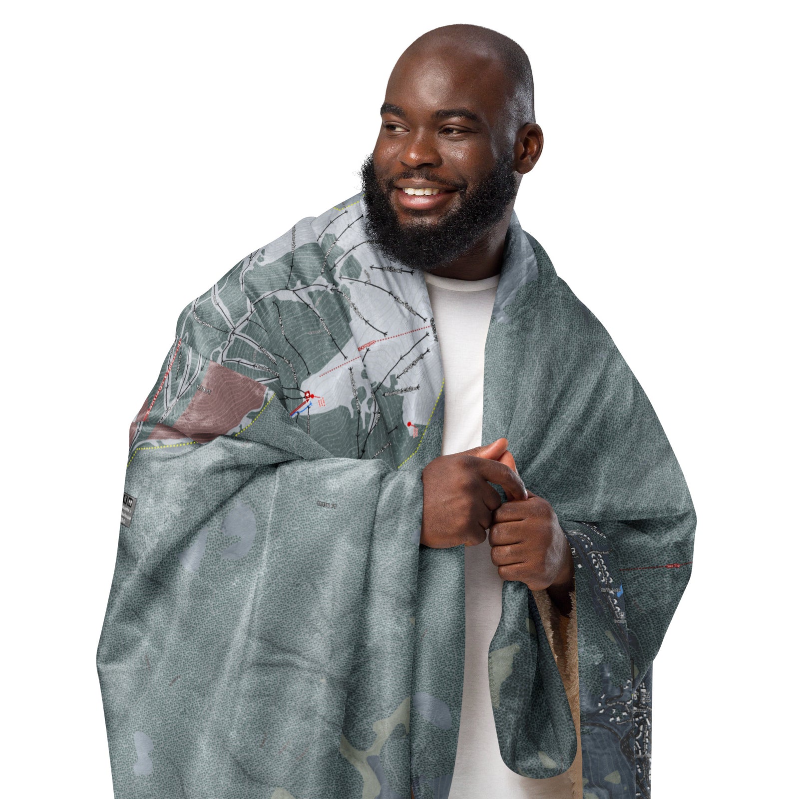 Keystone, Colorado Ski Resort Map blanket