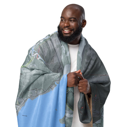 TAMARACK, IDAHO SKI RESORT MAP BLANKET - Powderaddicts