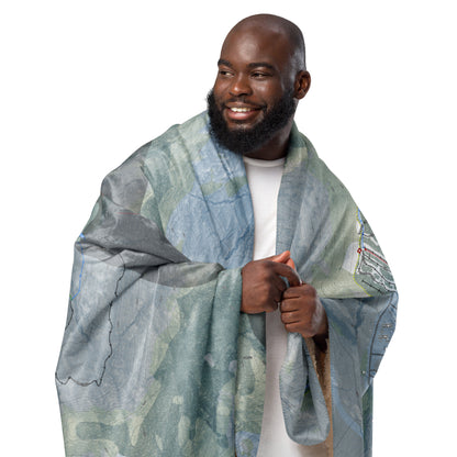 Jay Peak, Vermont Ski Resort Map Blanket - Powderaddicts