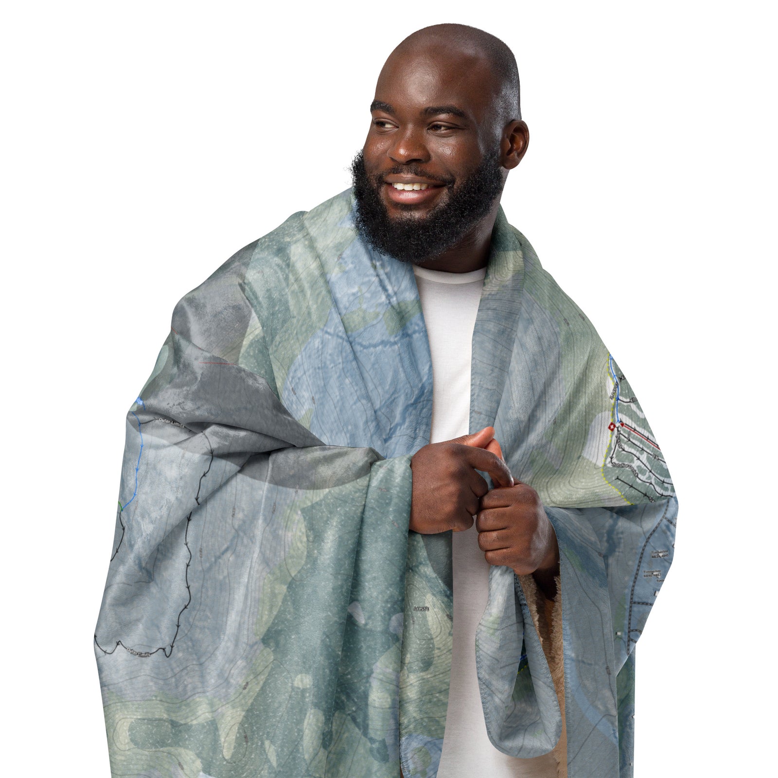 Jay Peak, Vermont Ski Resort Map Blanket - Powderaddicts