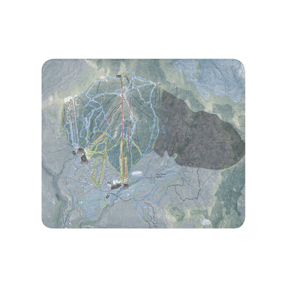 Jay Peak, Vermont Ski Resort Map Blanket - Powderaddicts