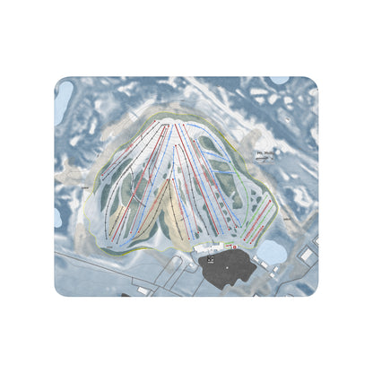 MT HOLLY, MICHIGAN SKI RESORT MAP BLANKET - Powderaddicts