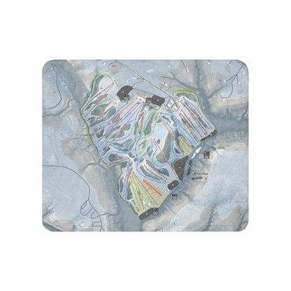 Afton Alps, Minnesota Ski Resort Map Blanket - Powderaddicts
