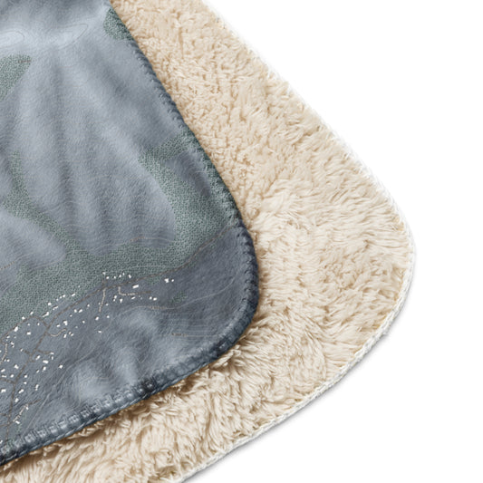 SUN VALLEY, IDAHO SKI RESORT MAP BLANKET - Powderaddicts