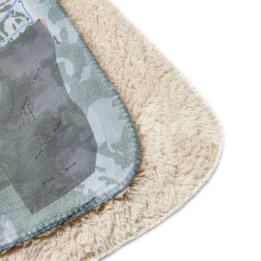 TAMARACK, IDAHO SKI RESORT MAP BLANKET - Powderaddicts