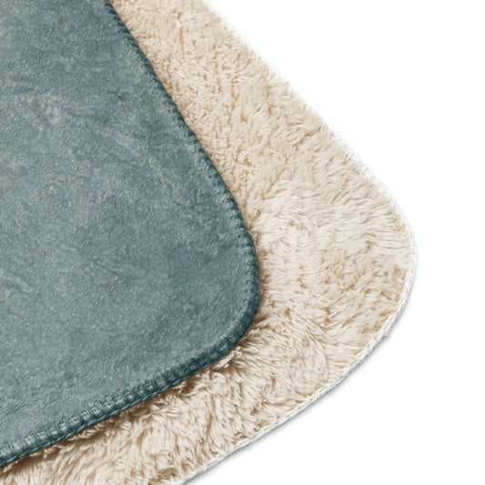 Mt Bachelor, Oregon Ski Resort Map Blanket - Powderaddicts