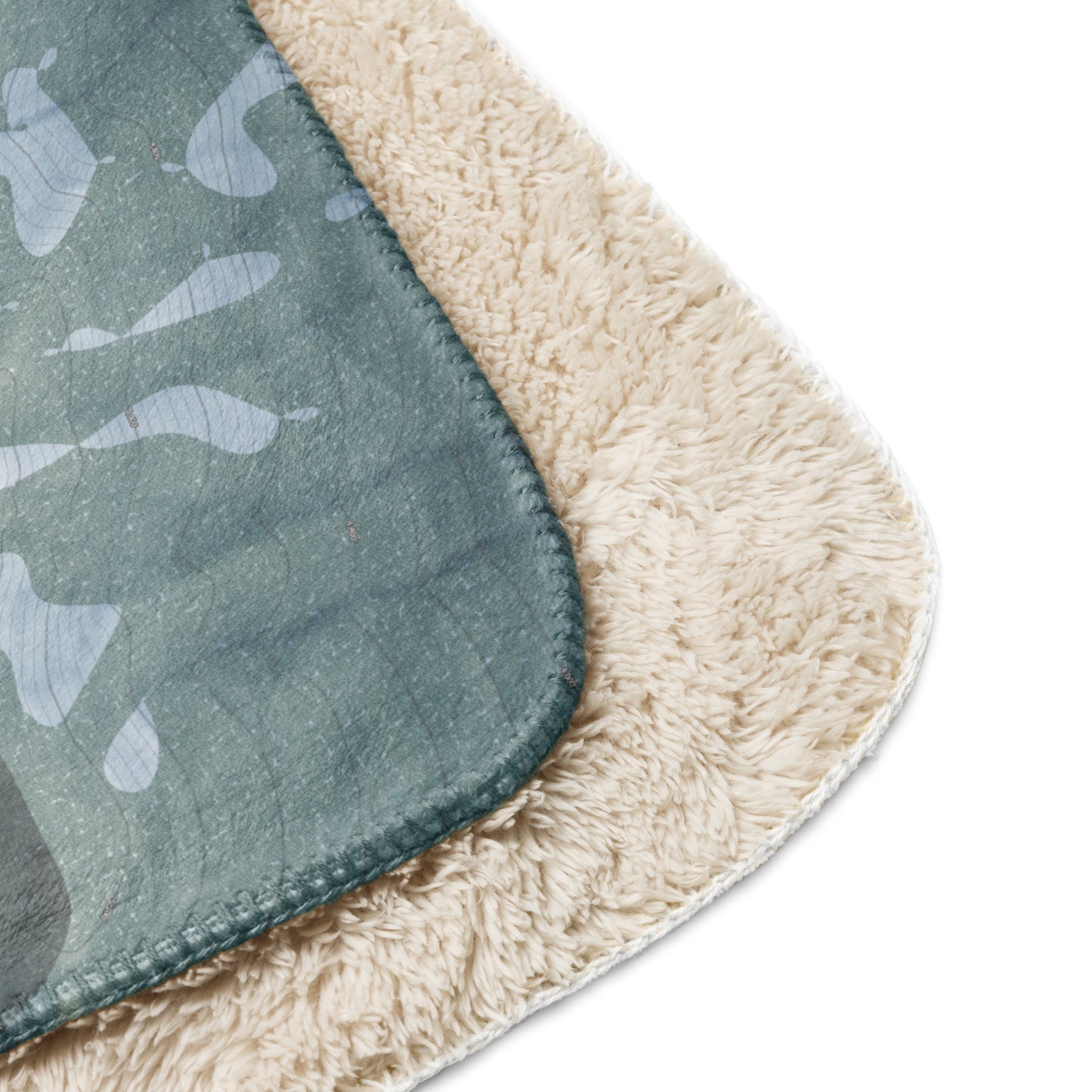Stevens Pass, Washington Ski Resort Map Blanket - Powderaddicts
