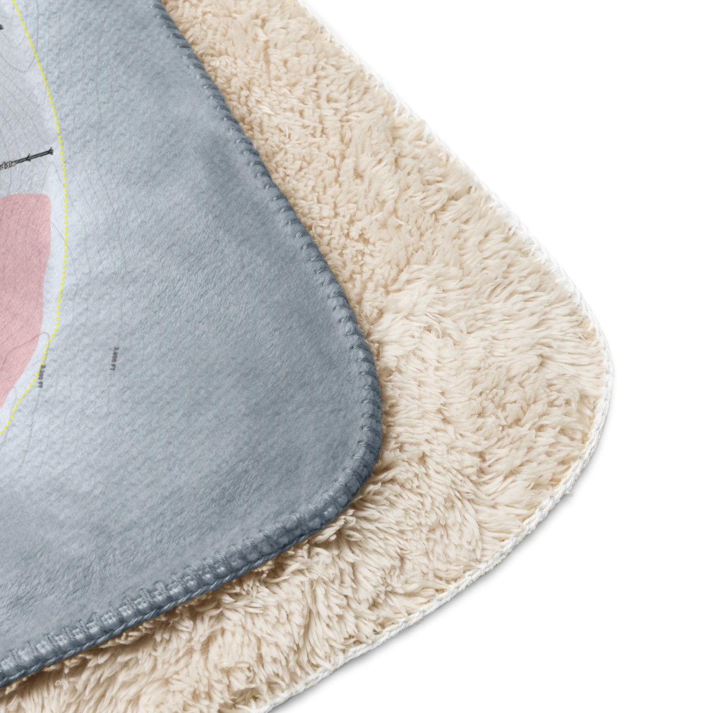 Alyeska, Alaska Ski Resort Map Blanket - Powderaddicts