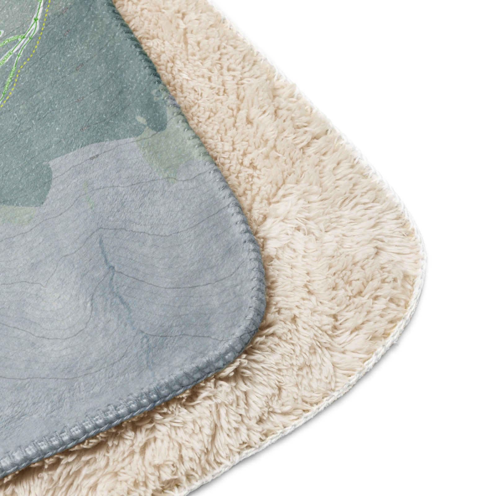 Stratton, Vermont Ski Resort Map Blanket - Powderaddicts