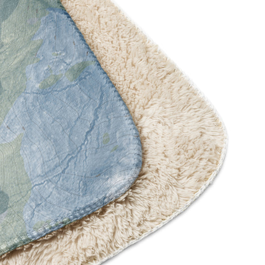 Jay Peak, Vermont Ski Resort Map Blanket - Powderaddicts