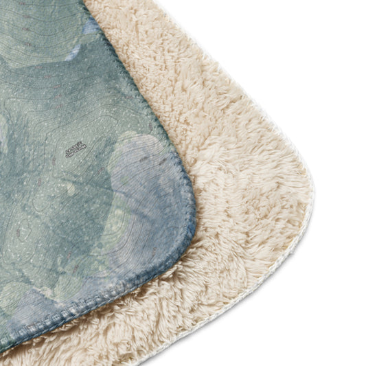 Smuggler's Notch, Vermont Ski Resort Map Blanket - Powderaddicts