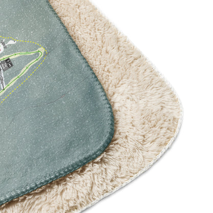 SHOWDOWN, MONTANA SKI RESORT MAP BLANKET - Powderaddicts