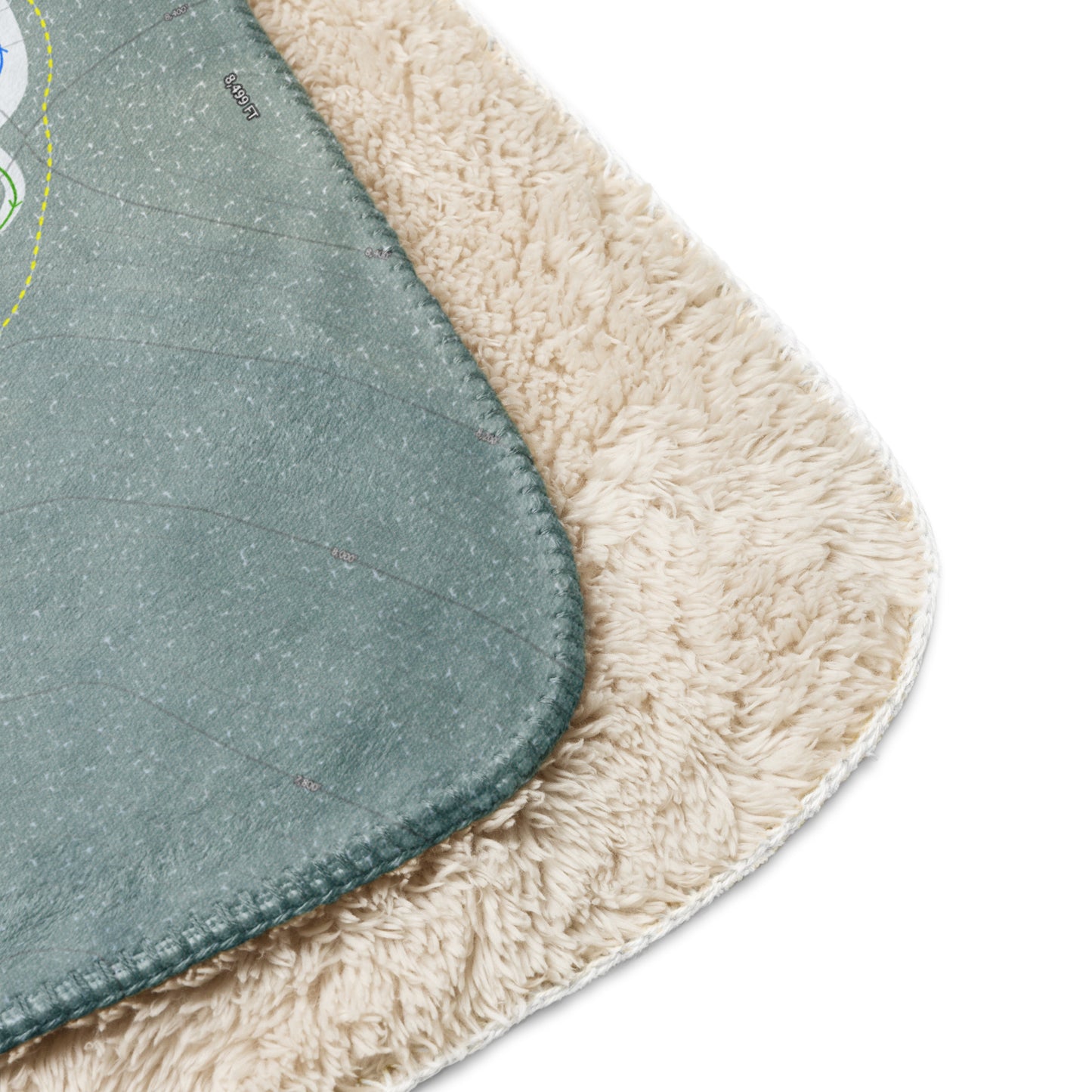 MAVERICK, MONTANA SKI RESORT MAP BLANKET - Powderaddicts