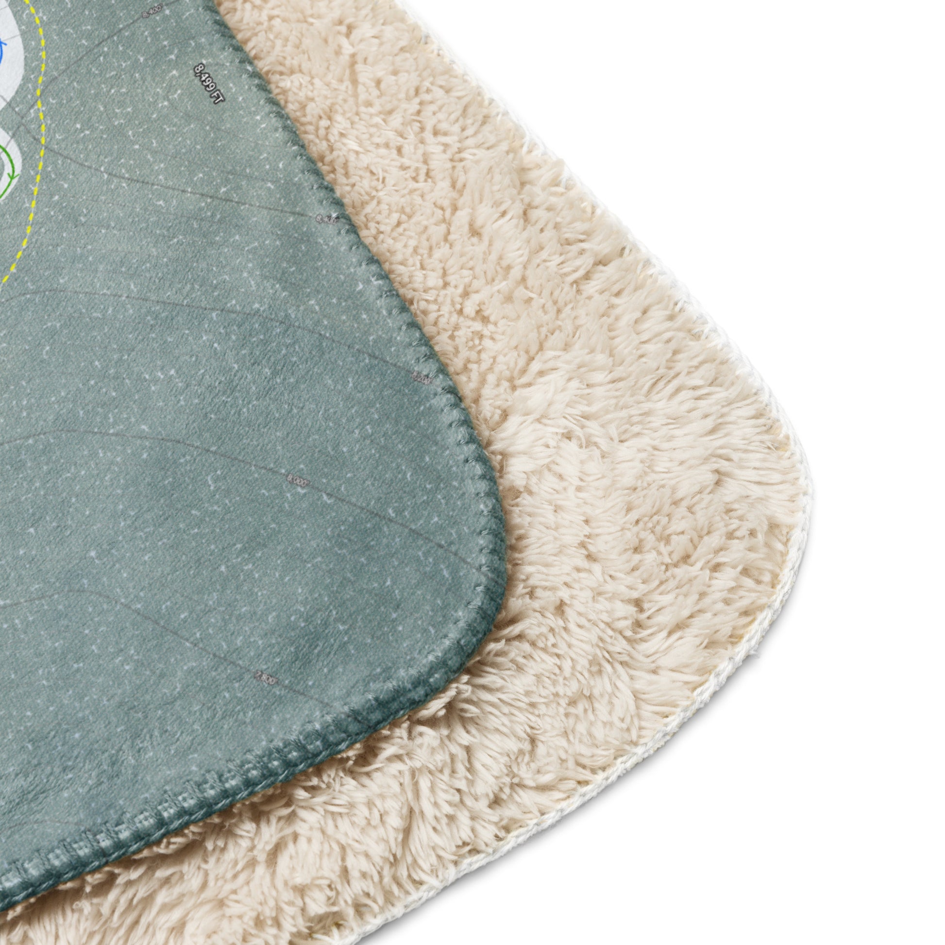 MAVERICK, MONTANA SKI RESORT MAP BLANKET - Powderaddicts