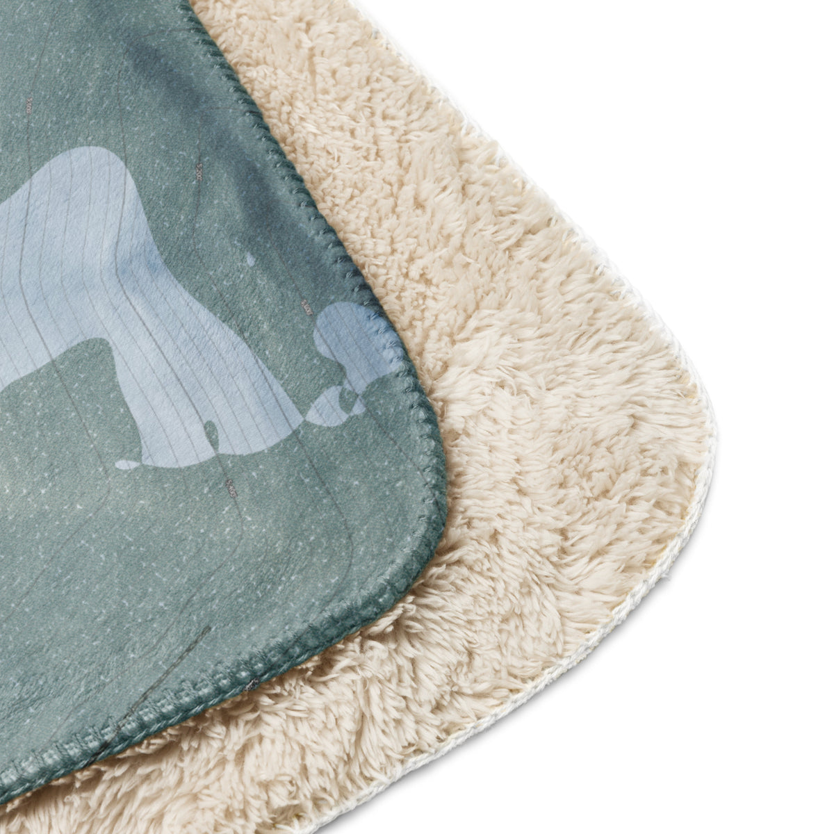 Blacktail Mountain, Montana Ski Resort Map Blanket