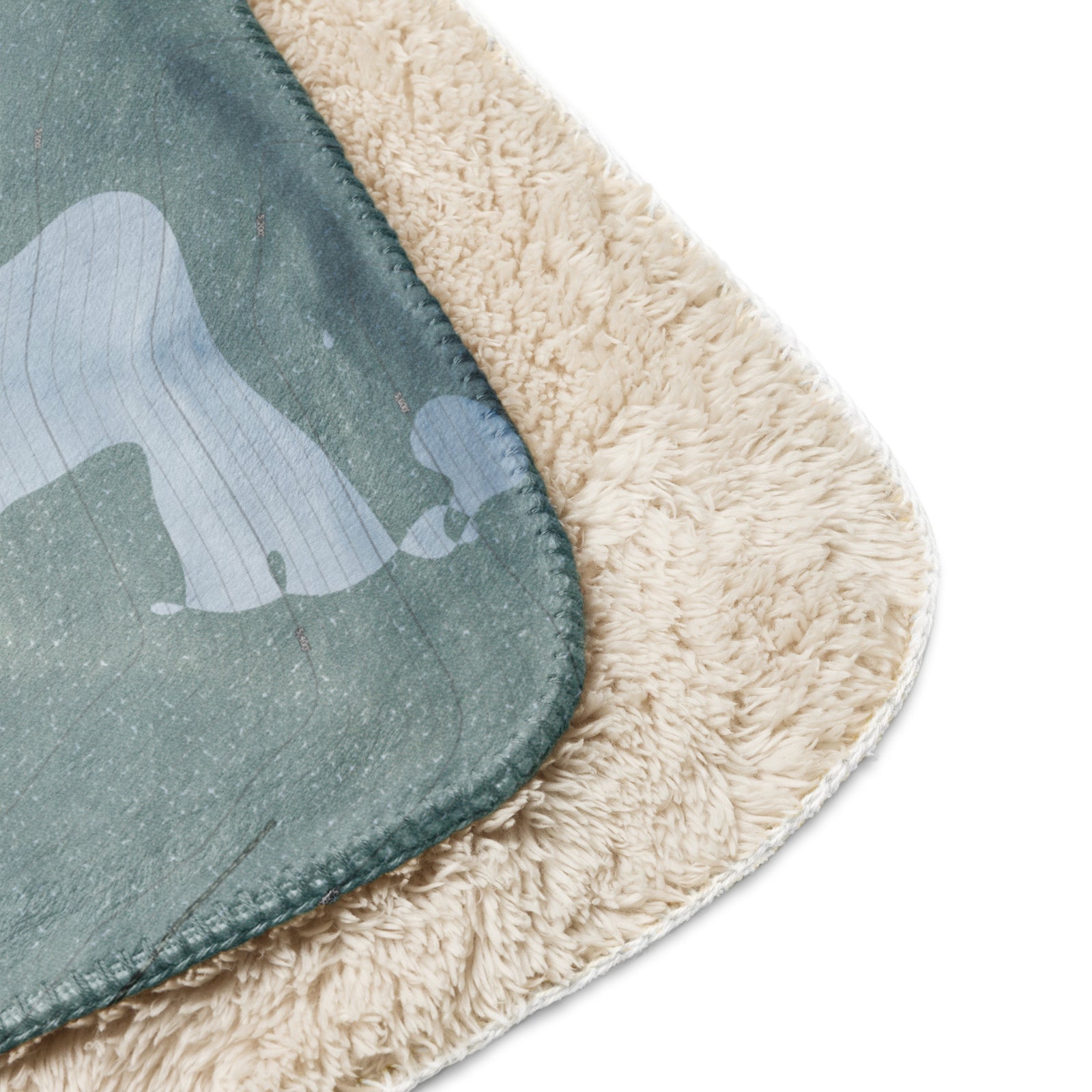 Blacktail Mountain, Montana Ski Resort Map Blanket