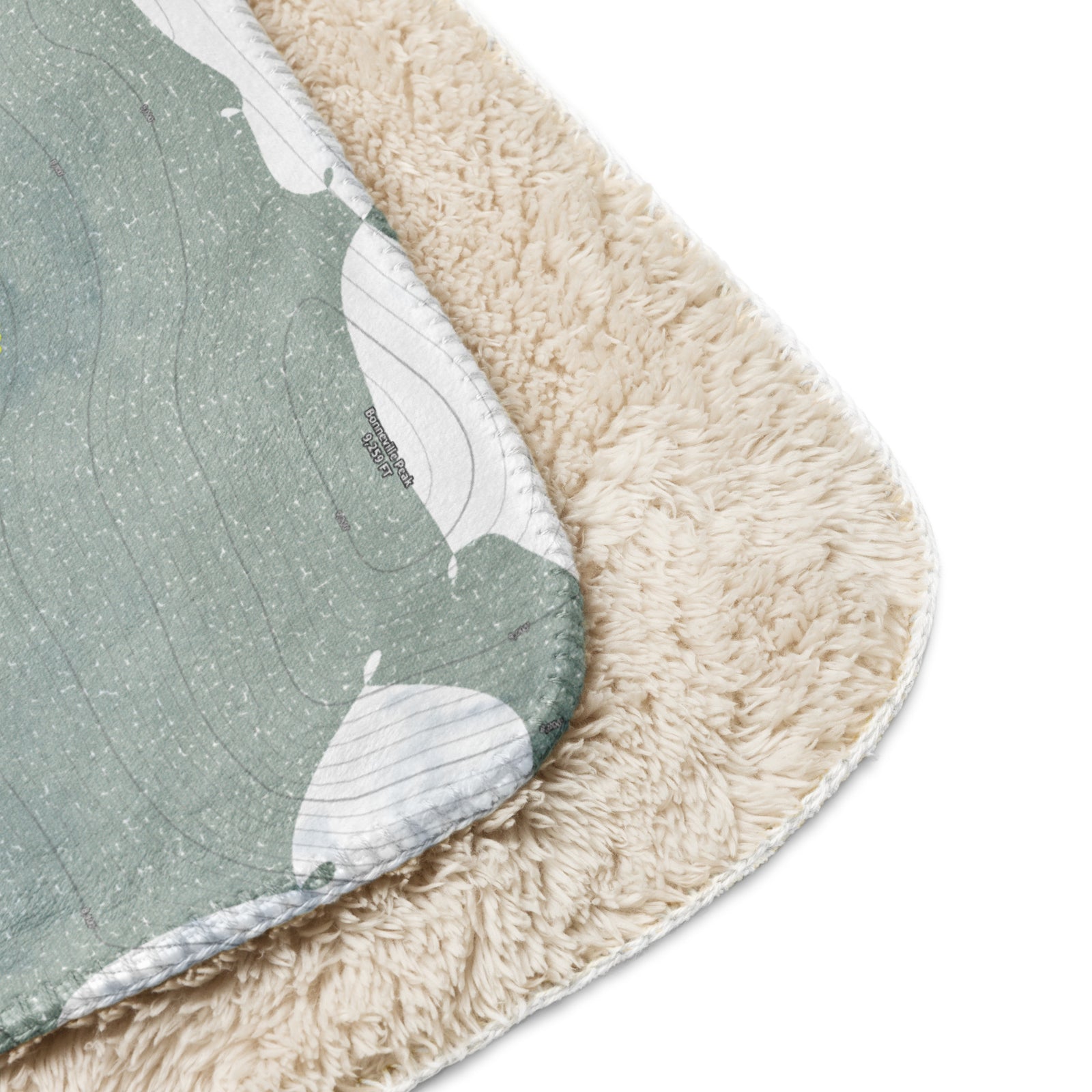 PEBBLE CREEK, IDAHO SKI RESORT MAP BLANKET