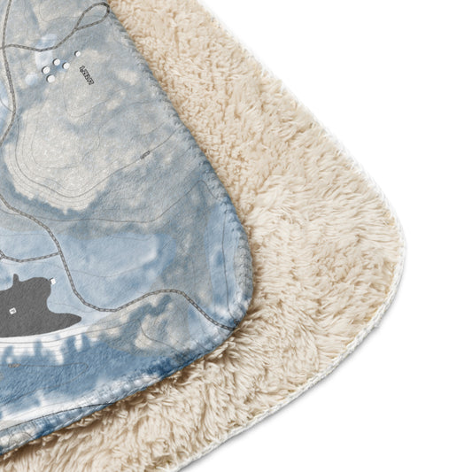 Spirit Mountain, Minnesota Ski Resort Map Blanket - Powderaddicts