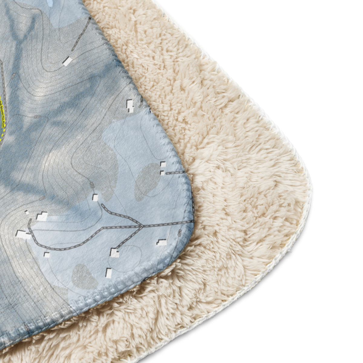 Afton Alps, Minnesota Ski Resort Map Blanket