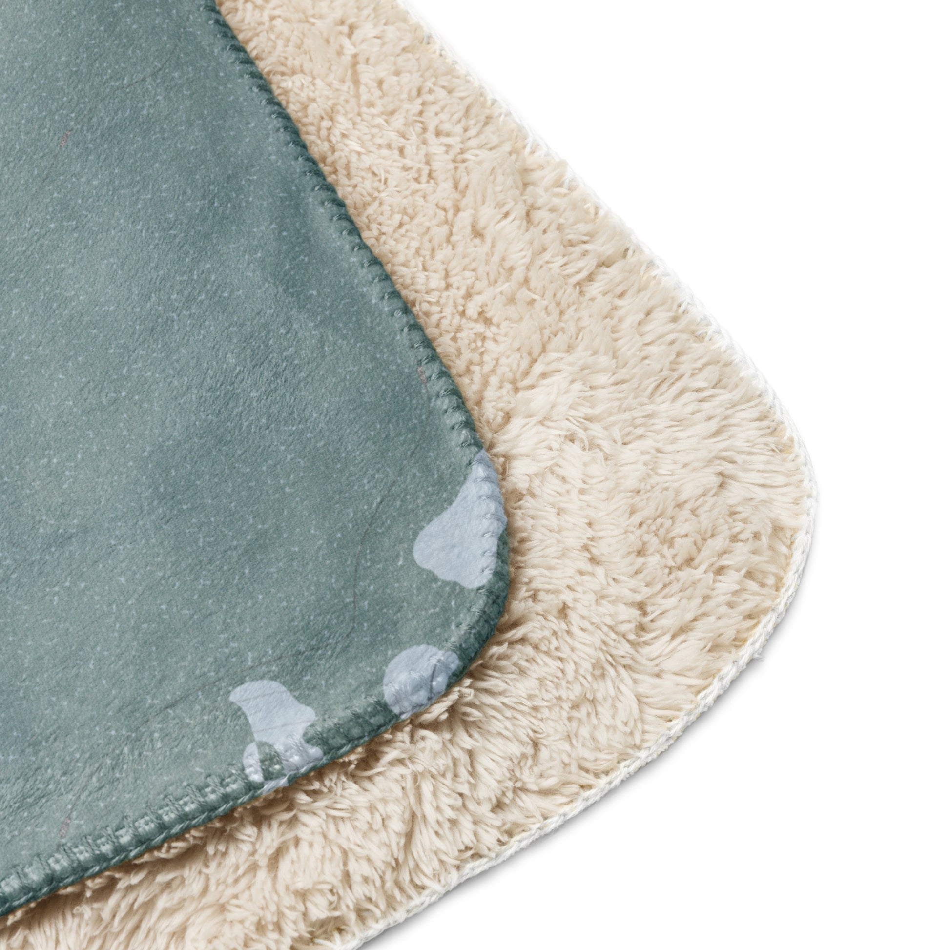 China Peak, California Ski Resort Map Blanket - Powderaddicts