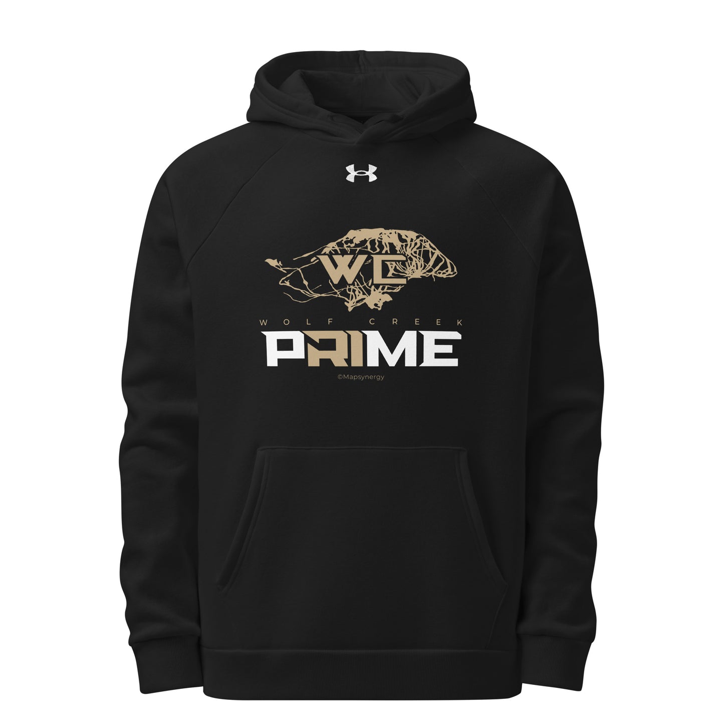 Prime Wolf Creek, Colorado Under Armour® hoodie - Powderaddicts