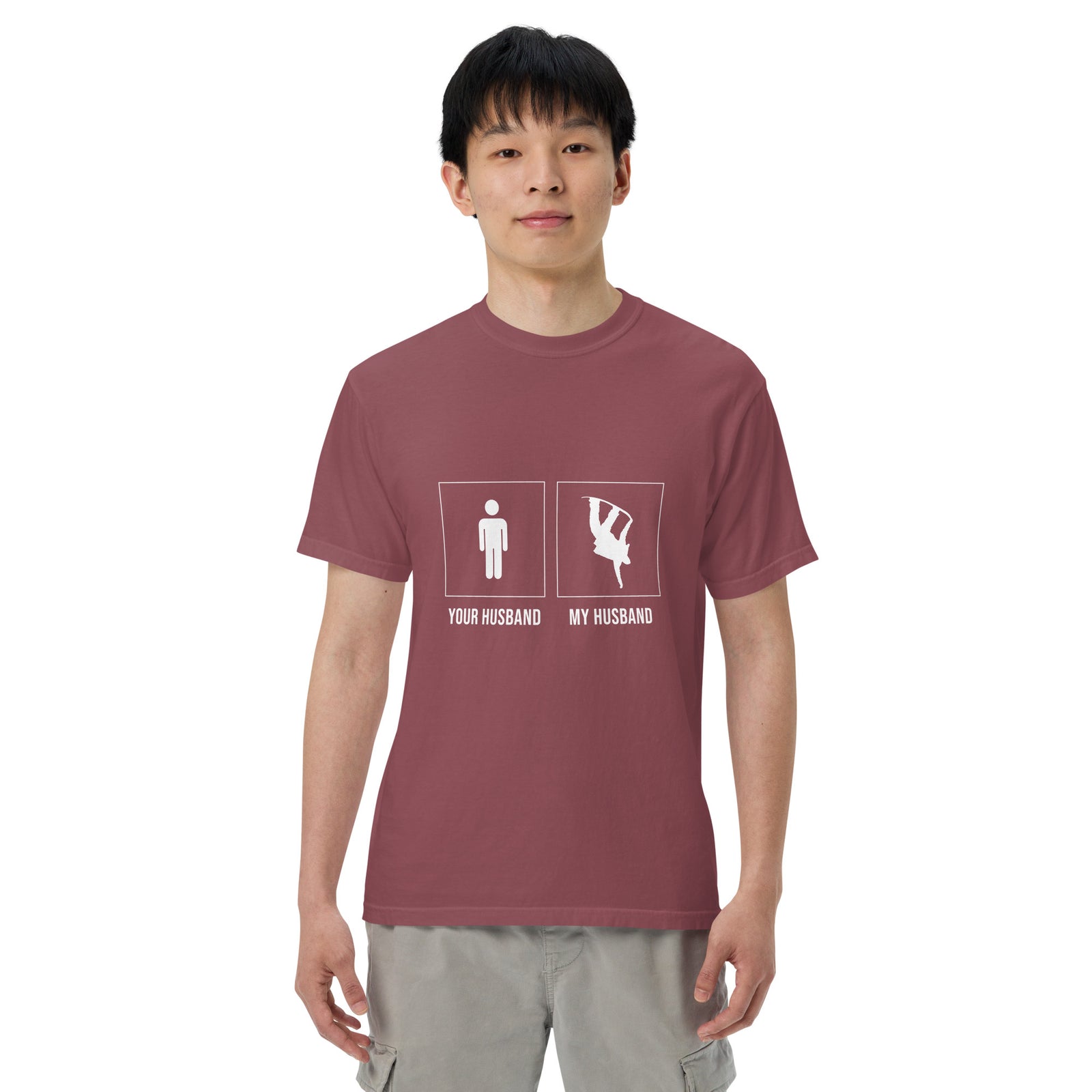 YOUR HUSBAND, MY HUSBAND UNISEX  t-shirt