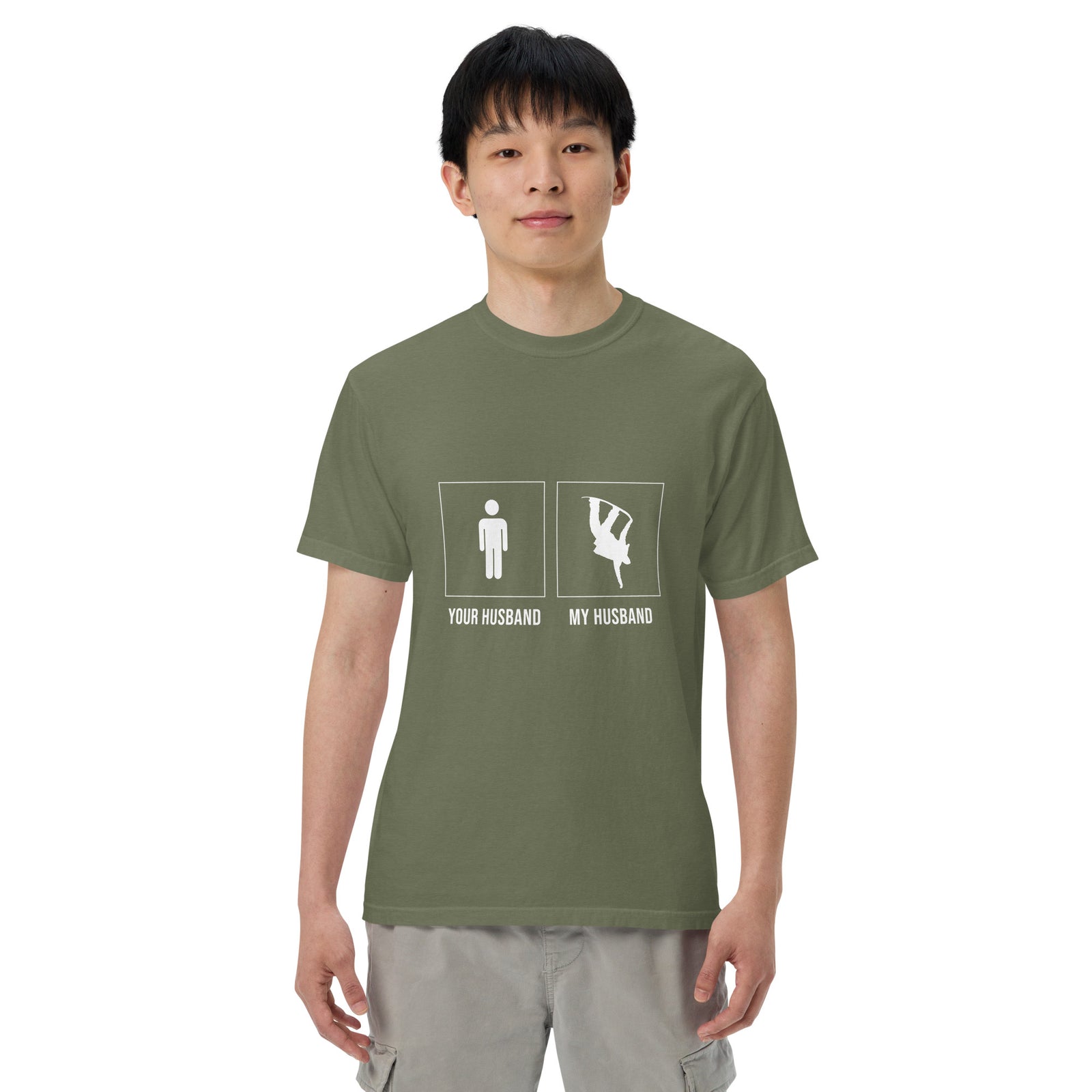 YOUR HUSBAND, MY HUSBAND UNISEX  t-shirt