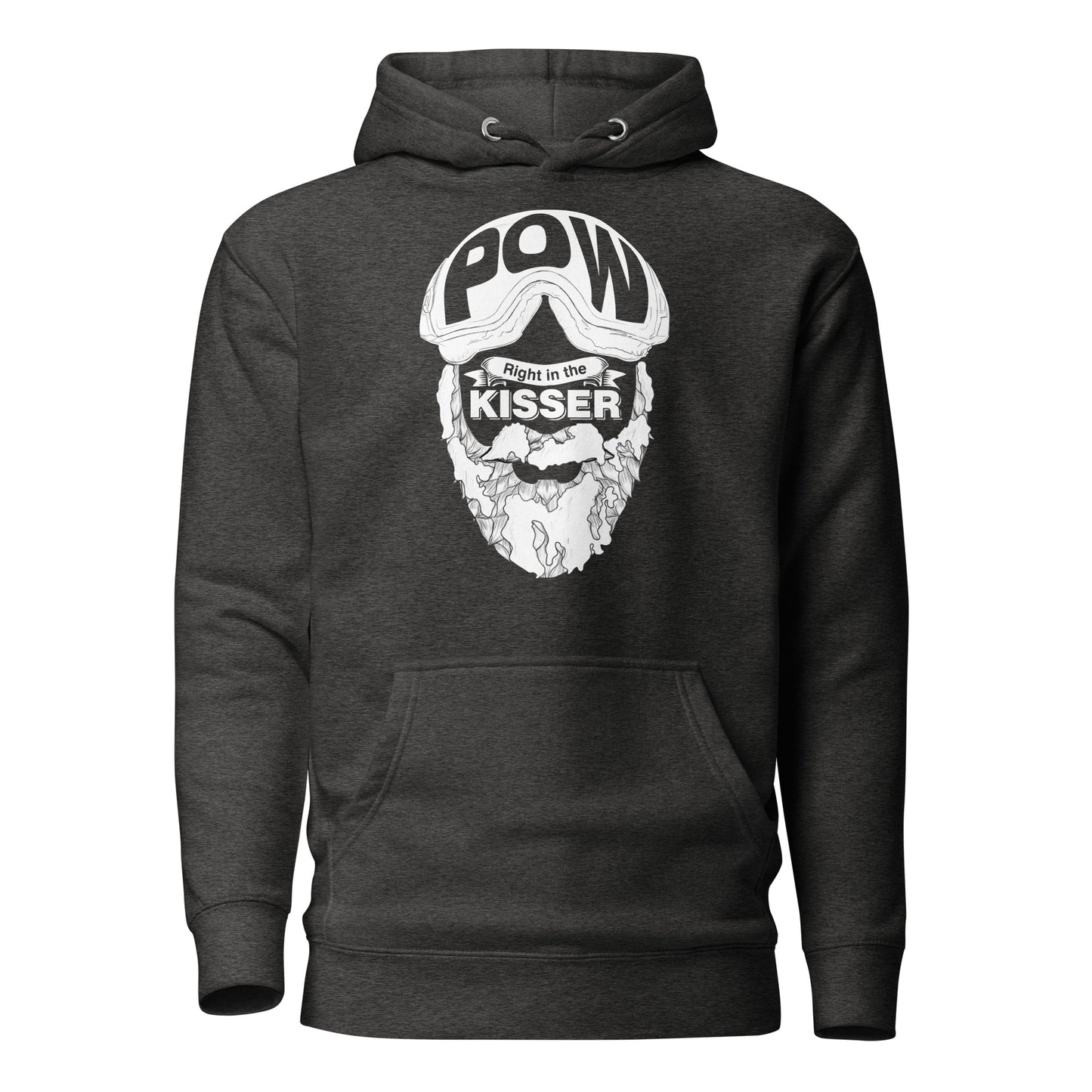 Pow, Right in the Kisser Unisex Hoodie - Powderaddicts