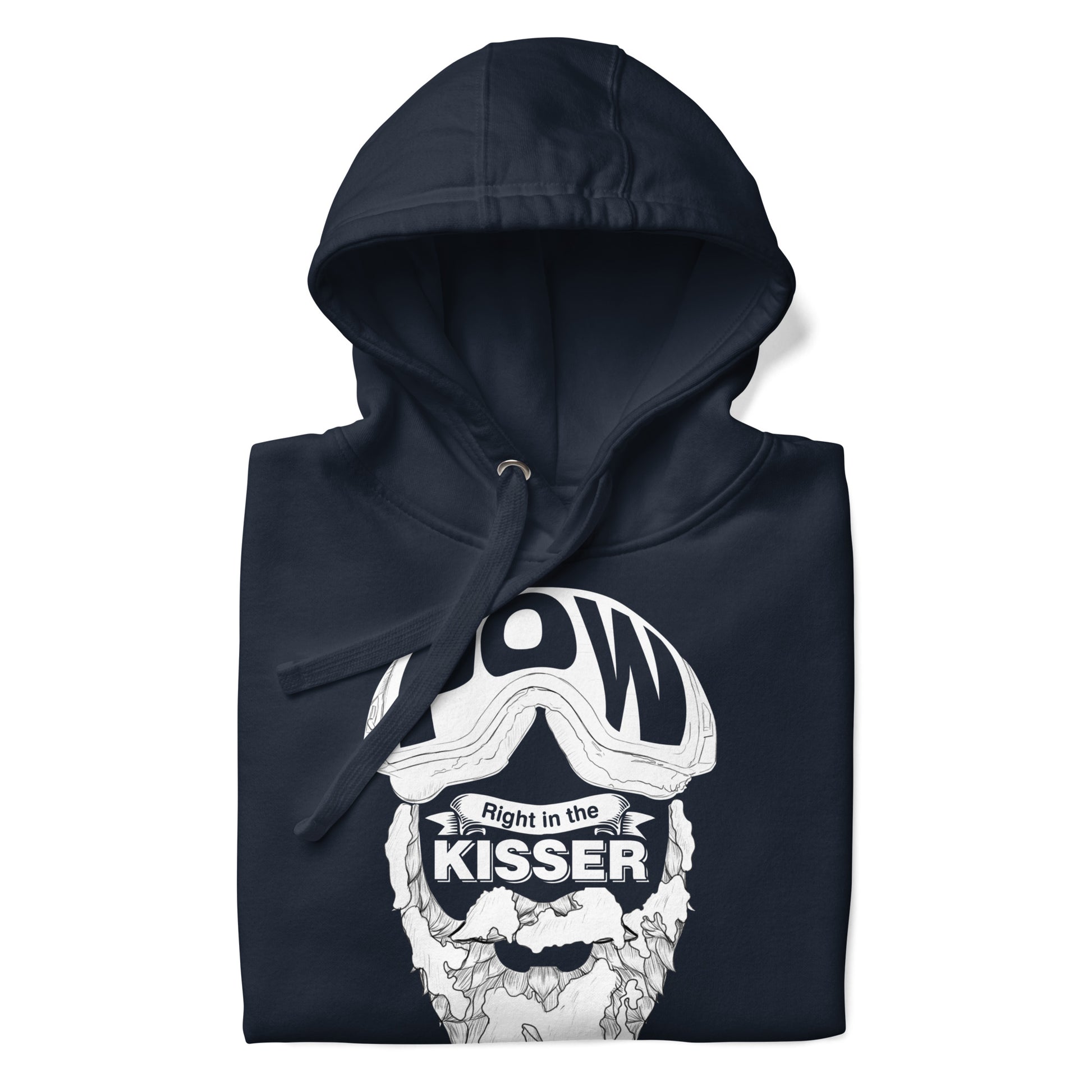 Pow, Right in the Kisser Unisex Hoodie - Powderaddicts