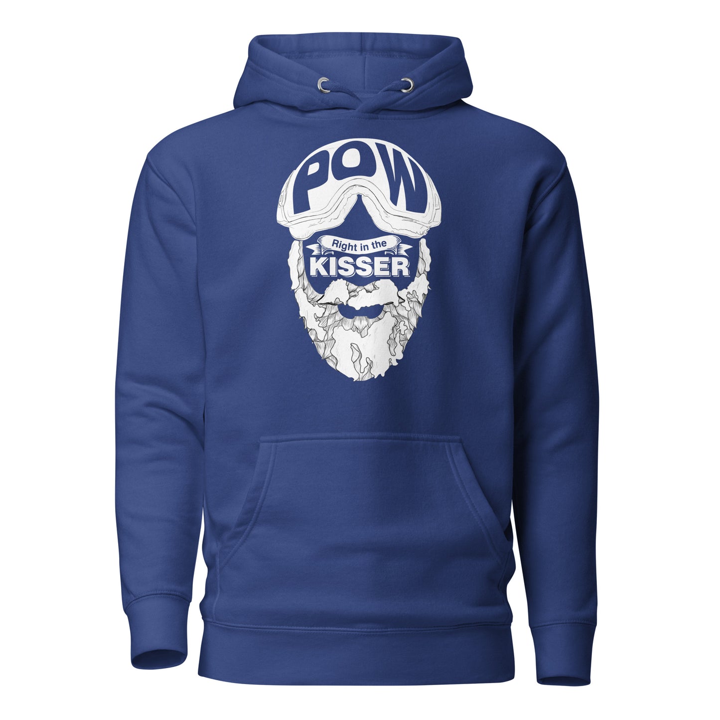 Pow, Right in the Kisser Unisex Hoodie - Powderaddicts